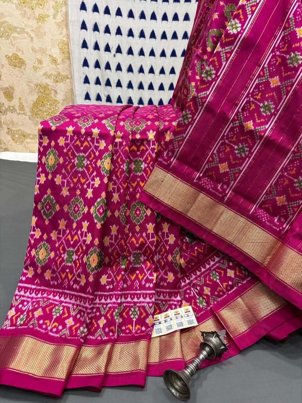 Pochampally Pattu Ikkat Designer Soft Silk Wedding Saree