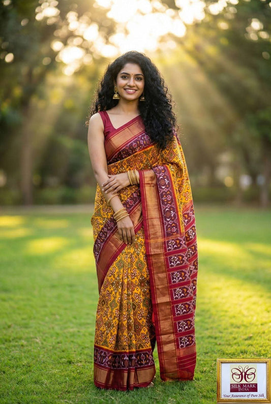 Dola Silk Pochampally Designer Festive Saree
